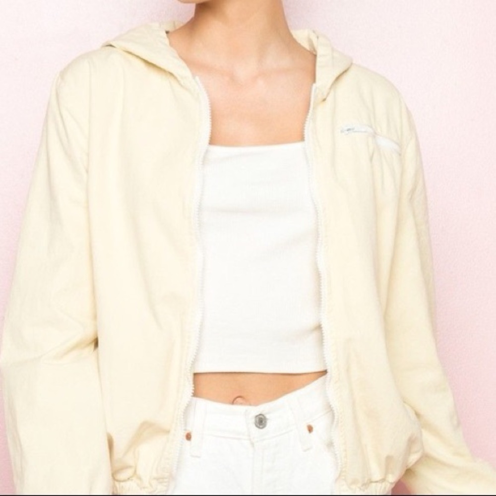 Brandy Melville Butter Yellow Jacket